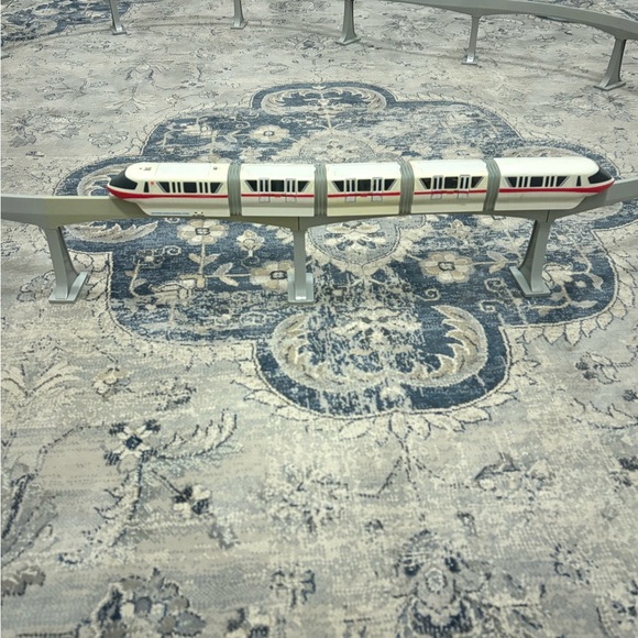 Monorail Train Set with Track and Disney Characters